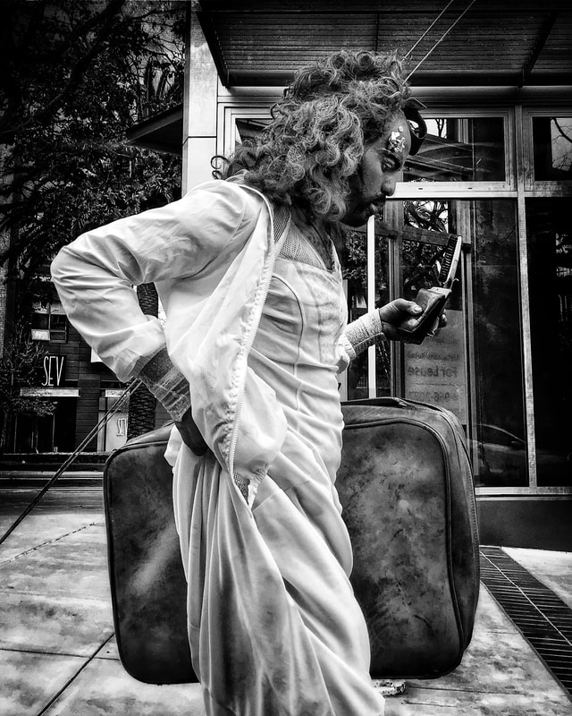 Street photography, black and white, john nieto, homeless, San Francisco, mobile photography