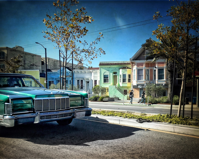 Vintage Car, San Francisco, Street Photography, John Nieto,  Mobile Photography